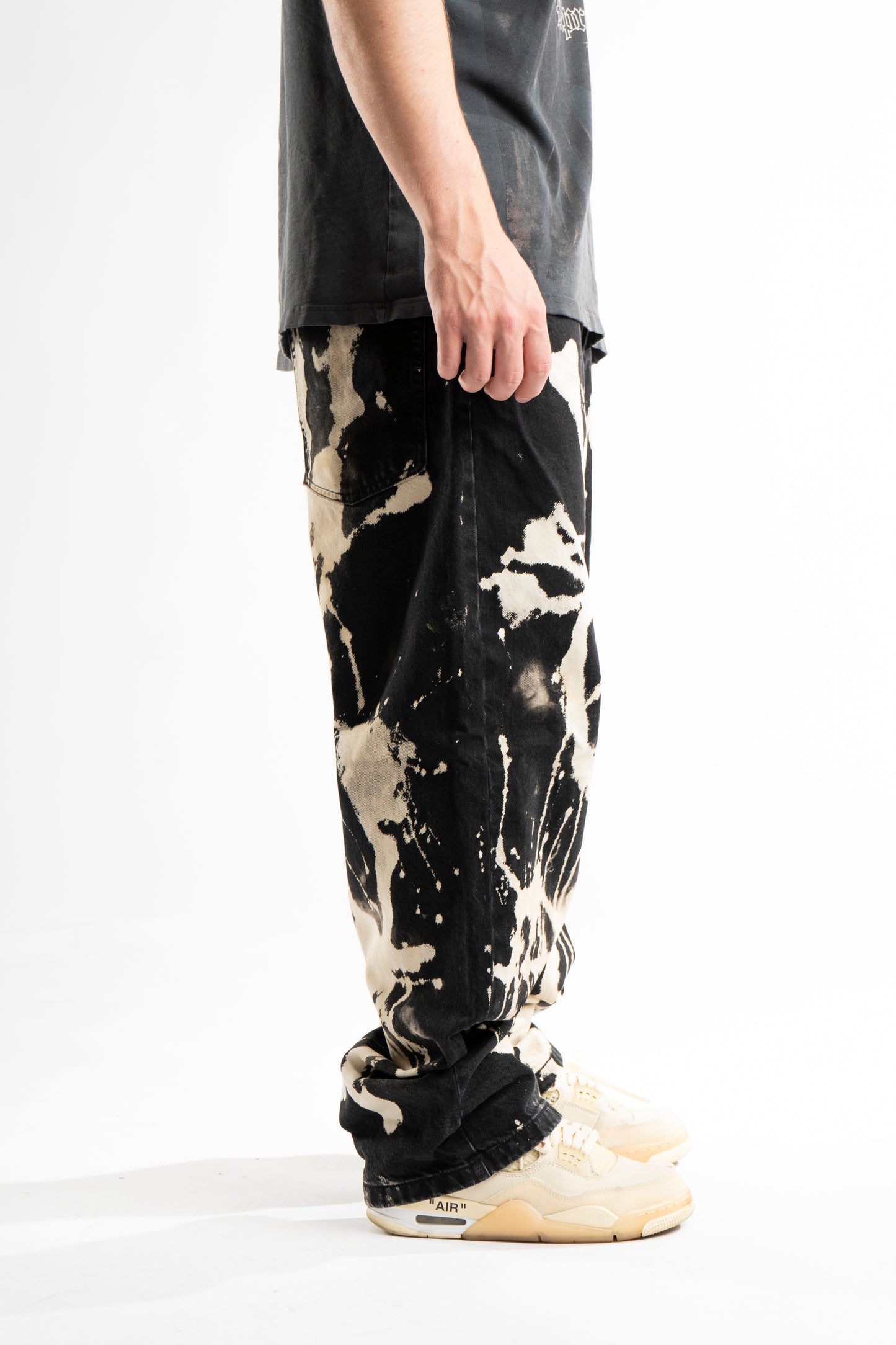 CUSTOM BLEACHED JEANS V2