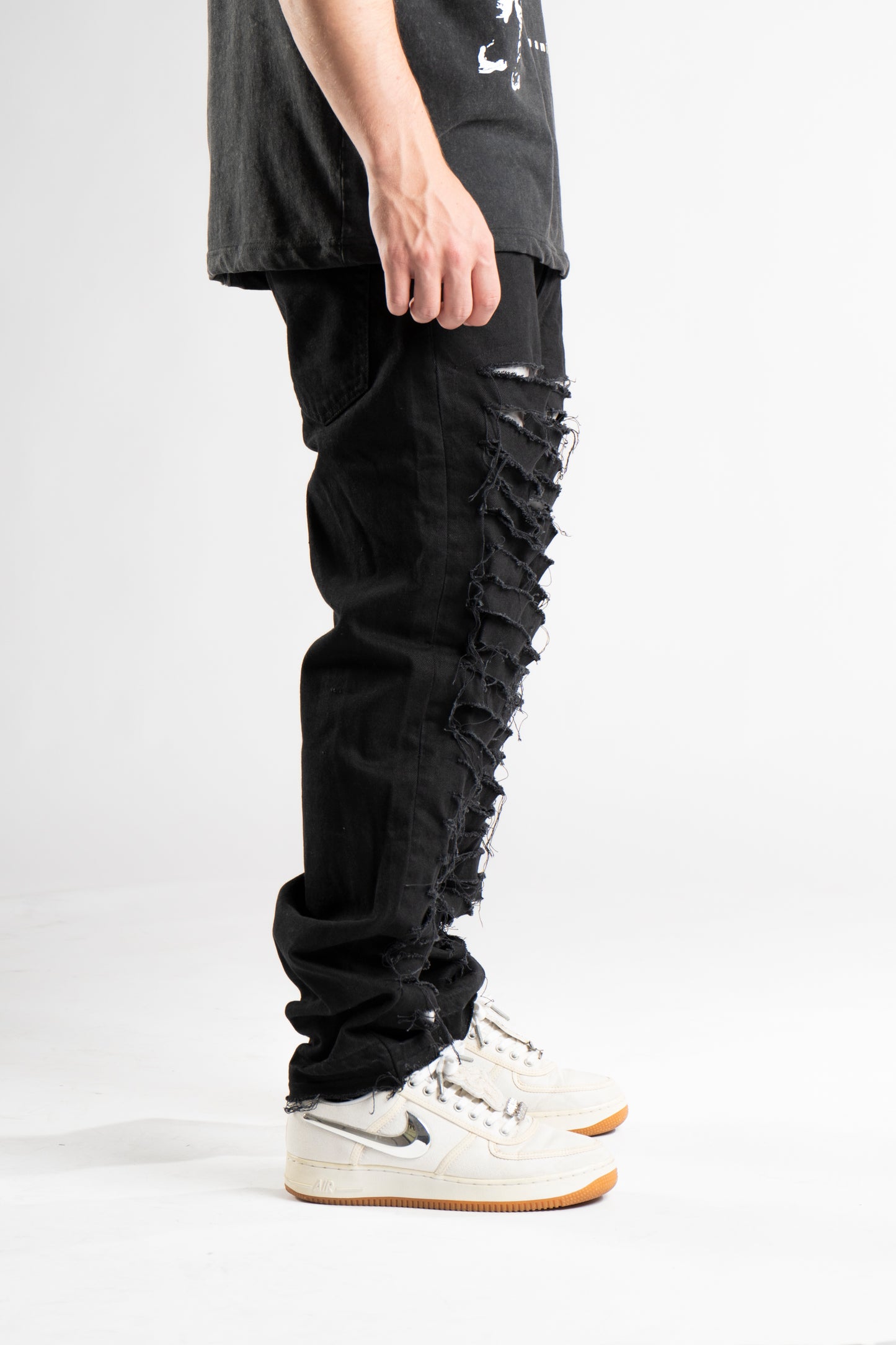 CUSTOM DISTRESSED JEANS