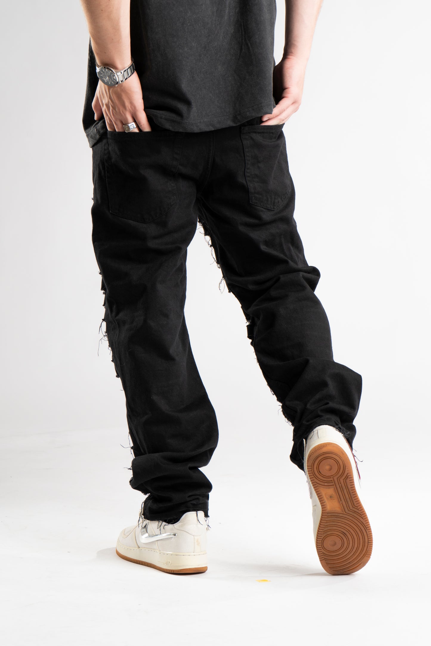 CUSTOM DISTRESSED JEANS