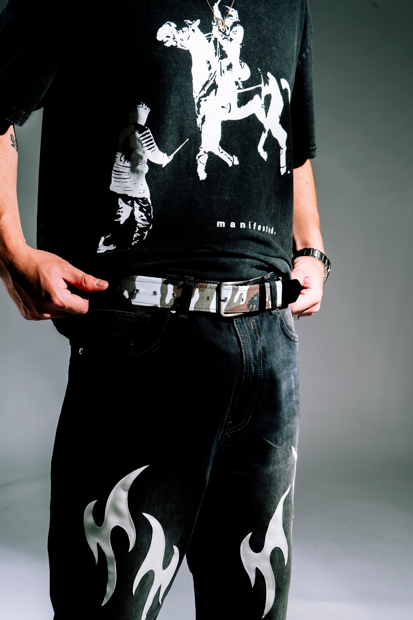 CUSTOM CAMO BELT