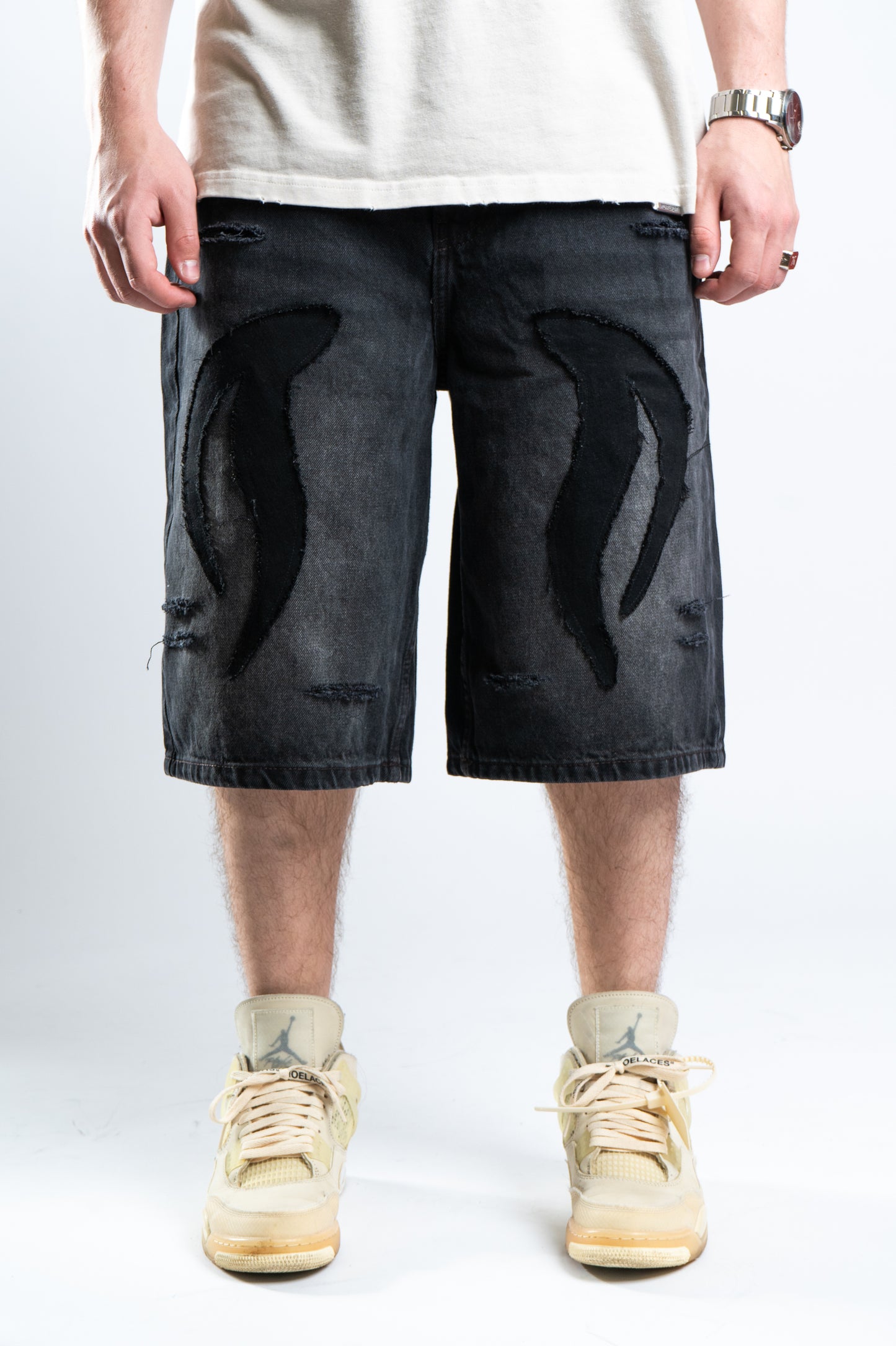 CUSTOM TRIBAL SHORTS 1