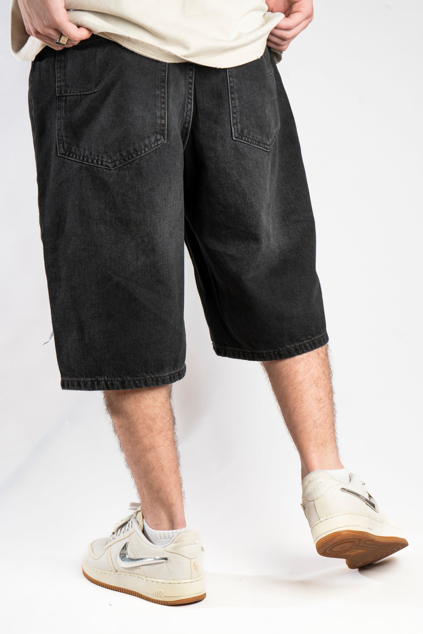 CUSTOM TRIBAL LEATHER SHORTS