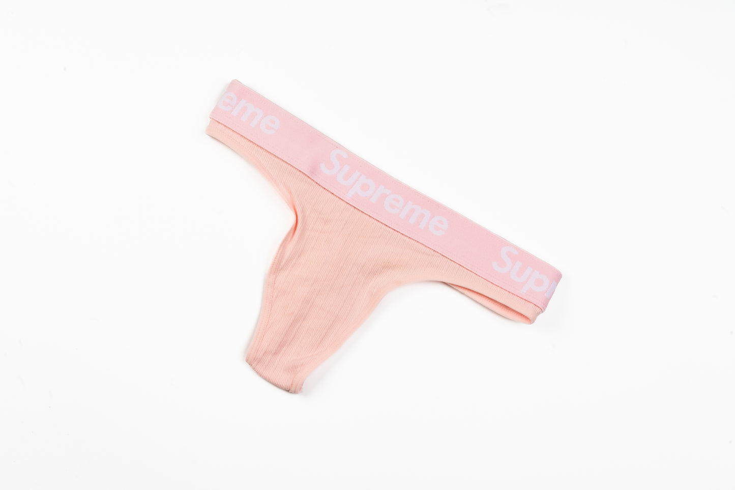 CUSTOM SUPREME THONG UNDERWEAR PINK