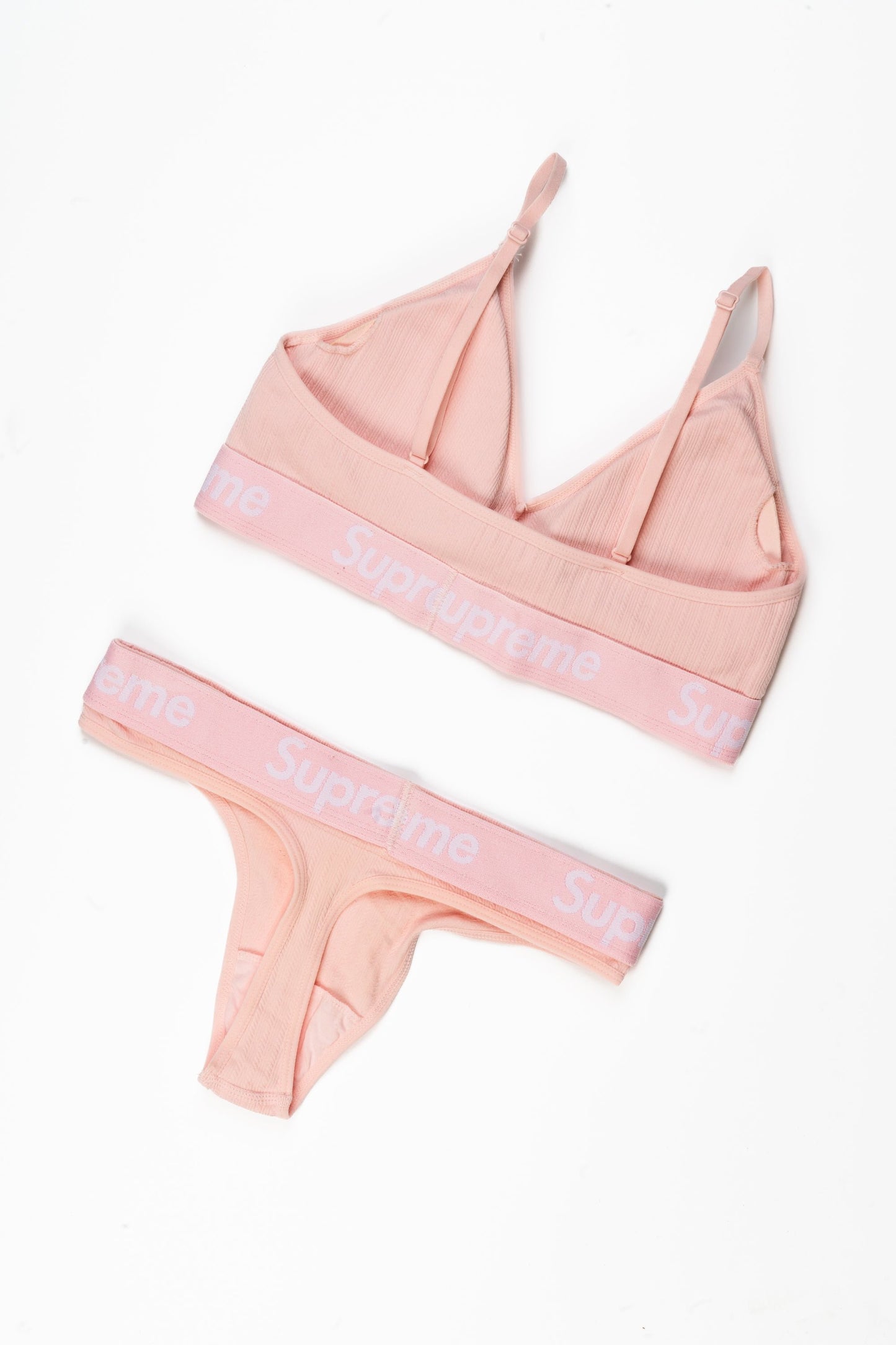 CUSTOM SUPREME UNDERWEAR SET PINK