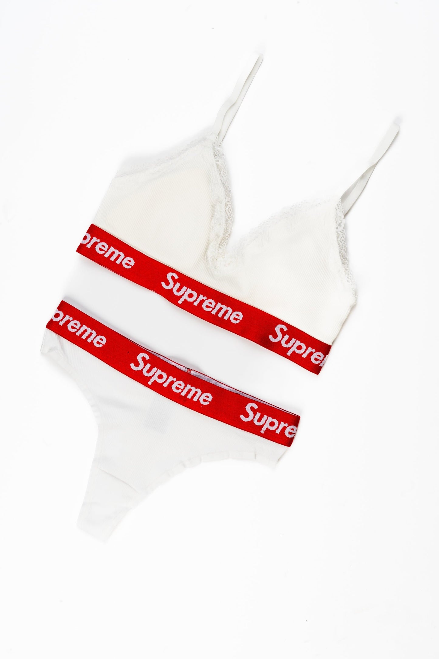 CUSTOM SUPREME UNDERWEAR SET WHITE