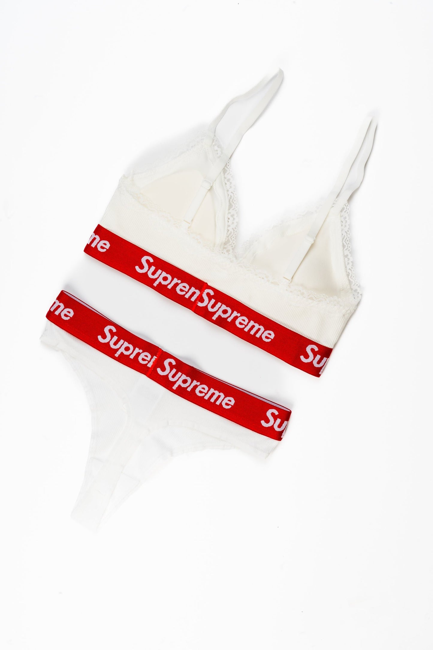 CUSTOM SUPREME UNDERWEAR SET WHITE