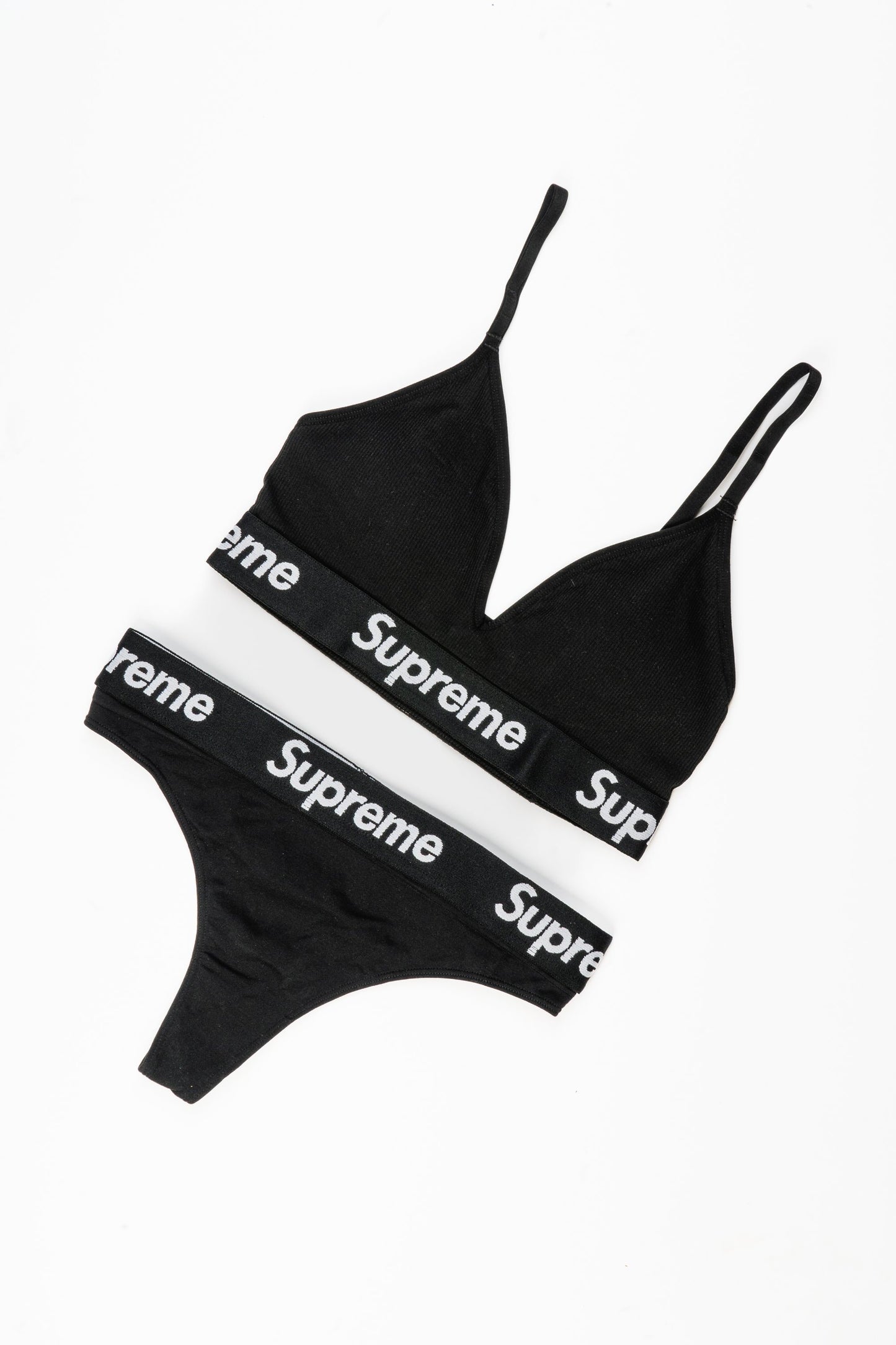 CUSTOM SUPREME UNDERWEAR SET BLACK