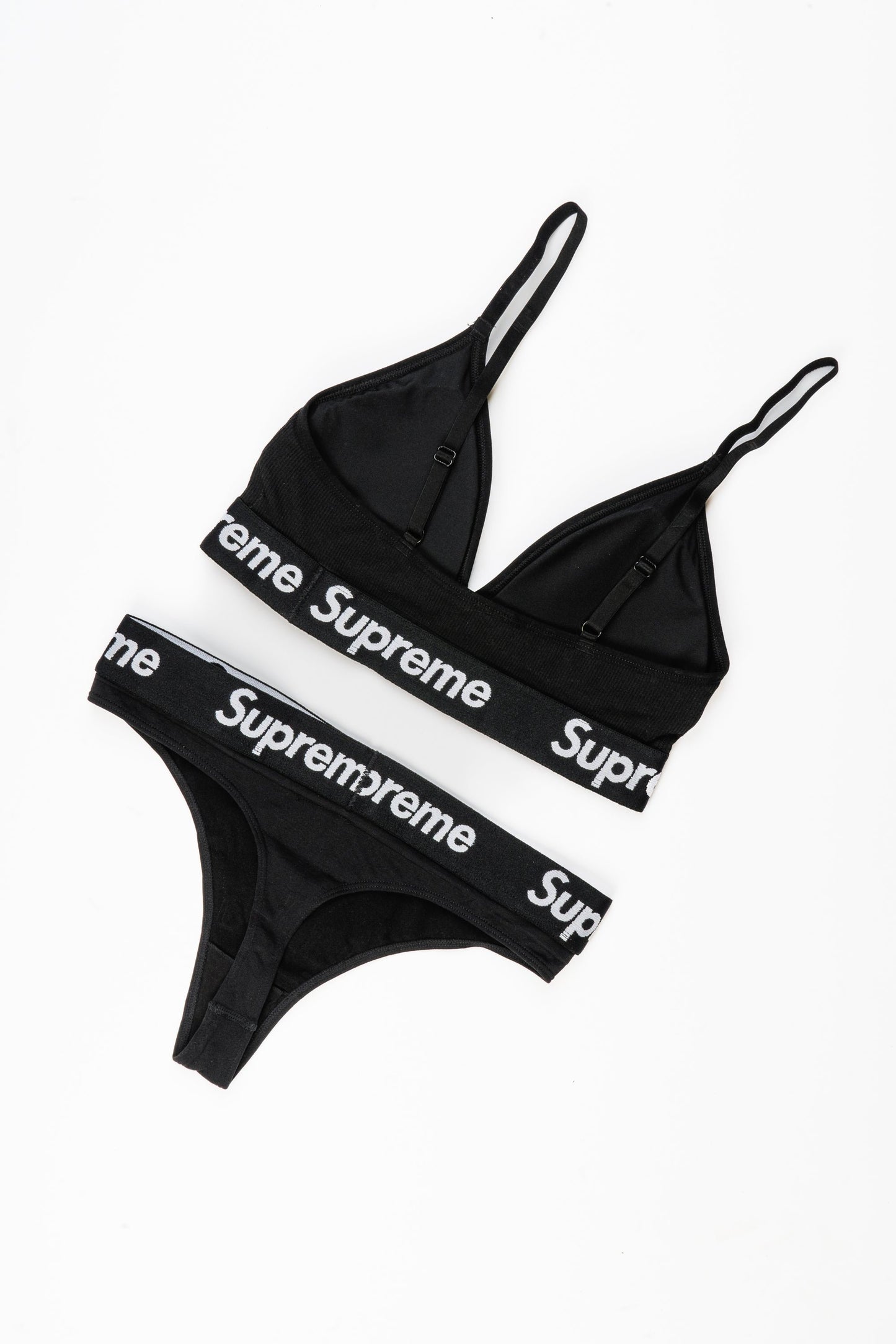 CUSTOM SUPREME UNDERWEAR SET BLACK