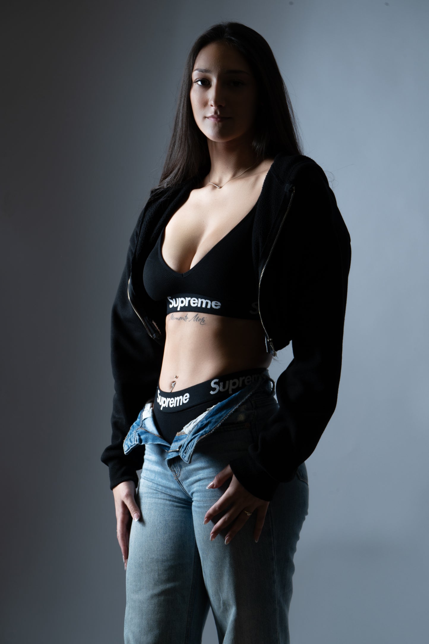 CUSTOM SUPREME BRALETTE UNDERWEAR BLACK