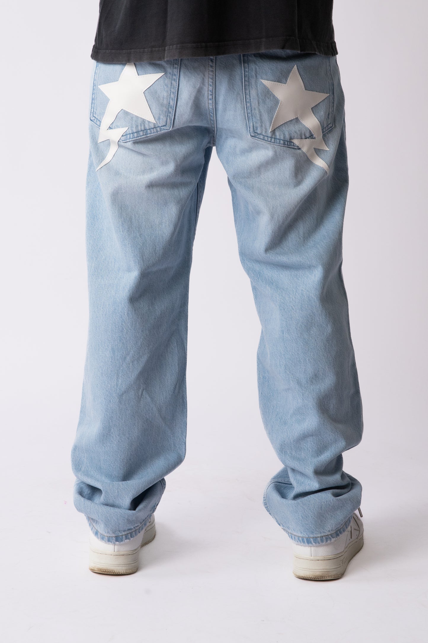 CUSTOM BLUE STAR JEANS