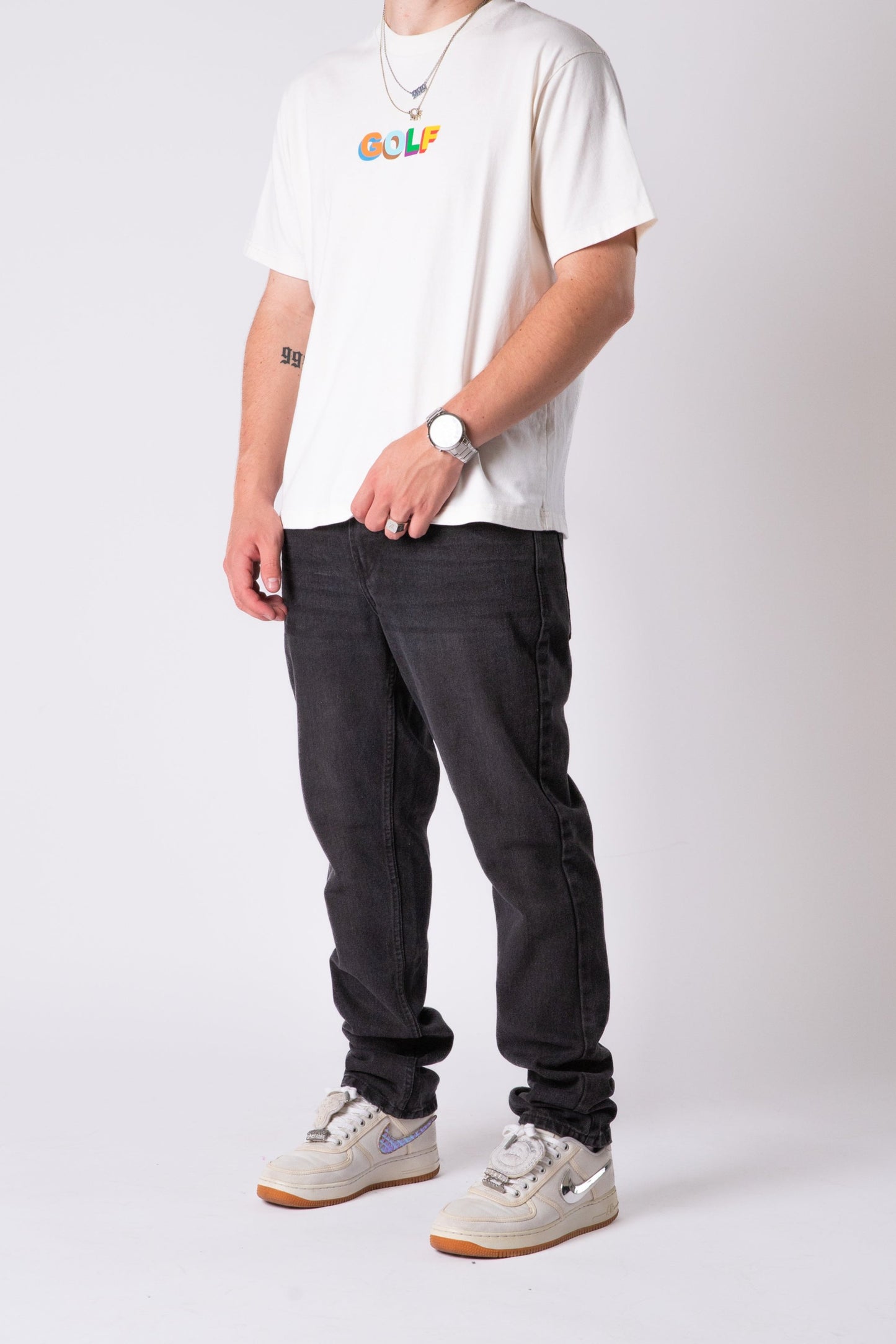 BASIC BAGGY JEANS