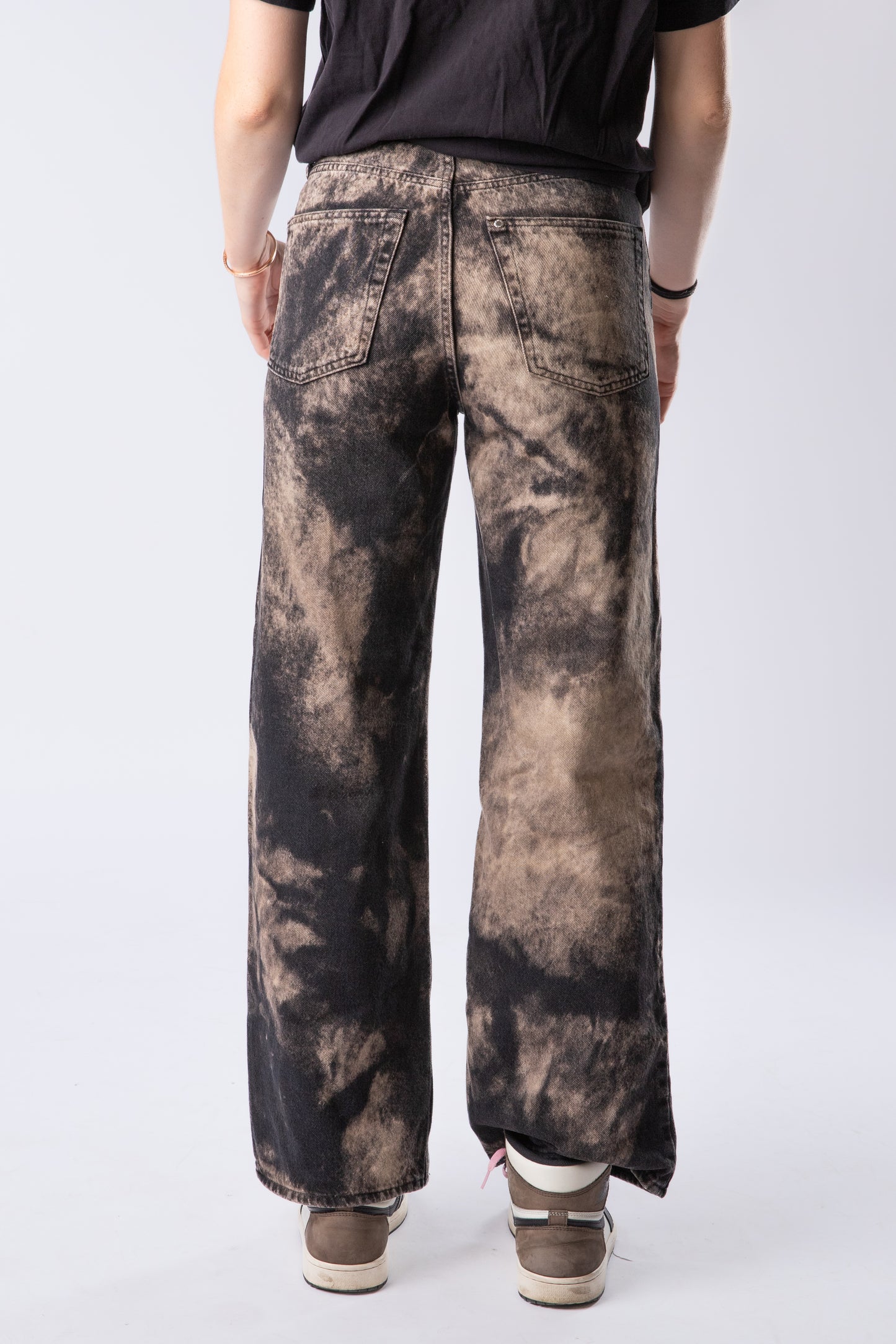 CUSTOM BLEACHED JEANS WMNS