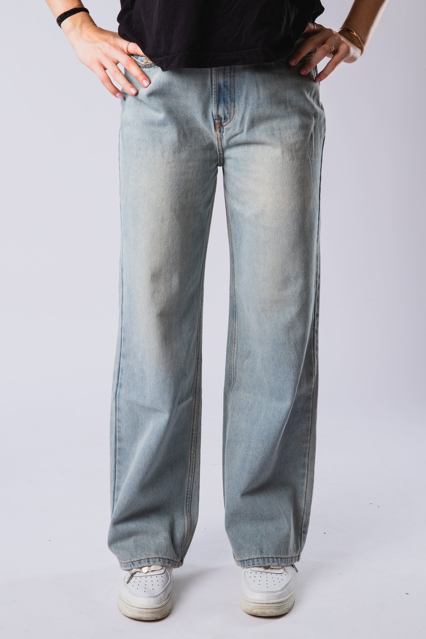 CUSTOM BLUE STAR JEANS WMNS