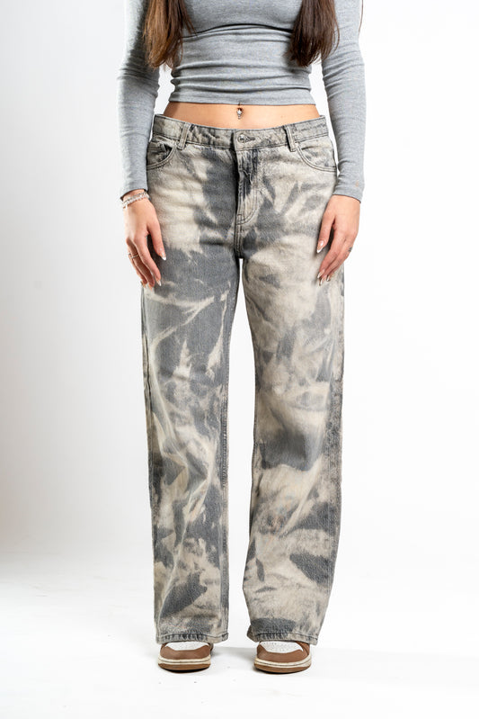 CUSTOM BLEACHED JEANS WMNS