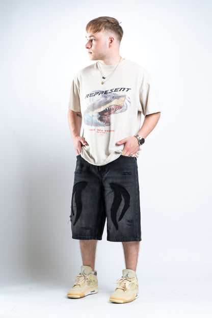 CUSTOM TRIBAL SHORTS 1