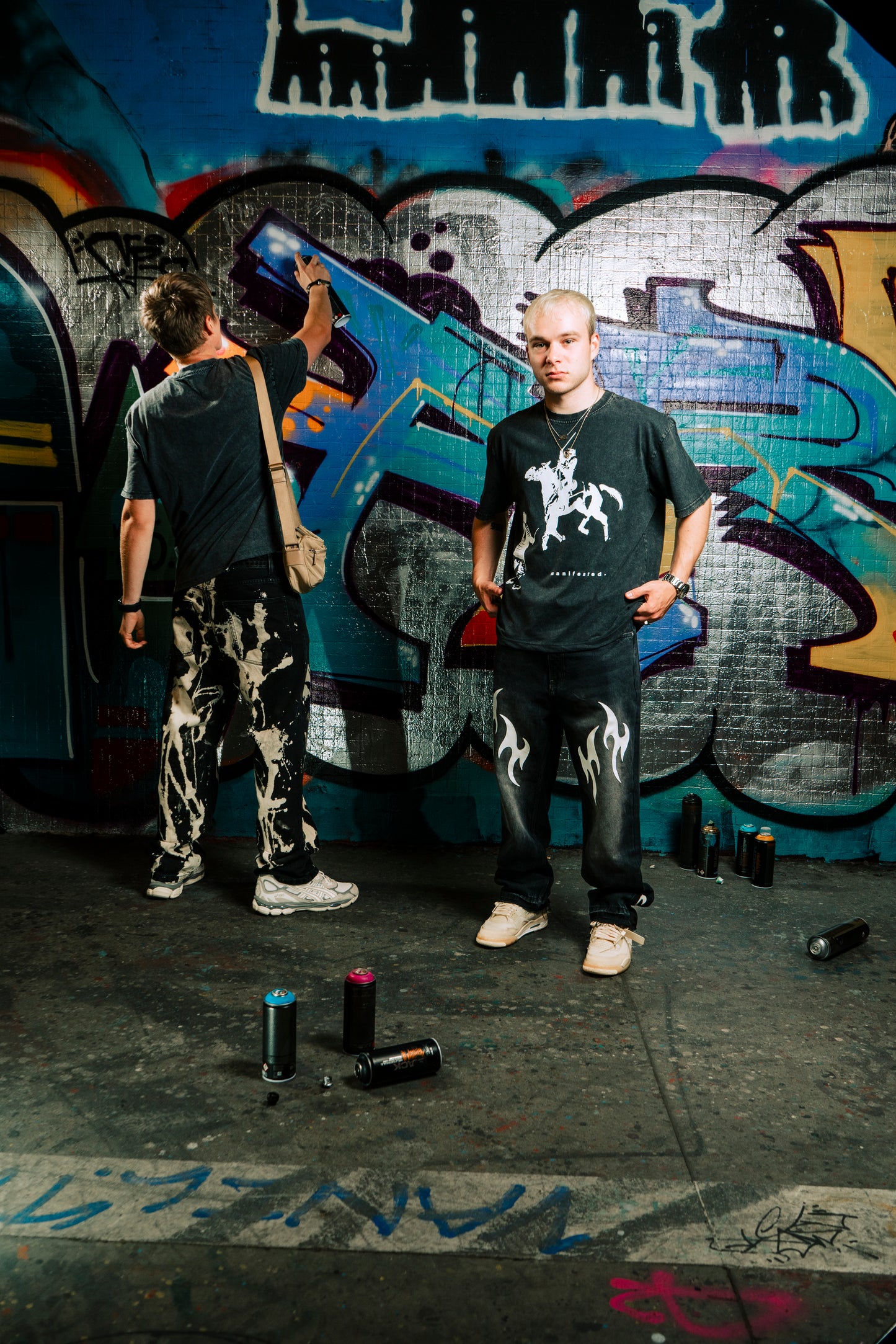 CUSTOM BLEACHED JEANS V2