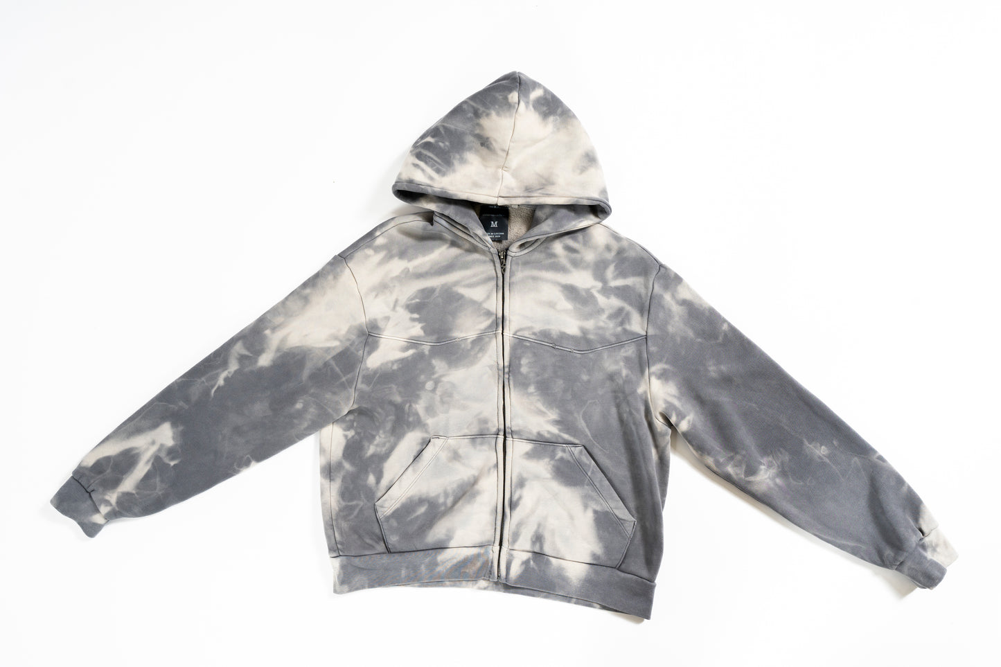 CUSTOM BLEACHED HOODIE