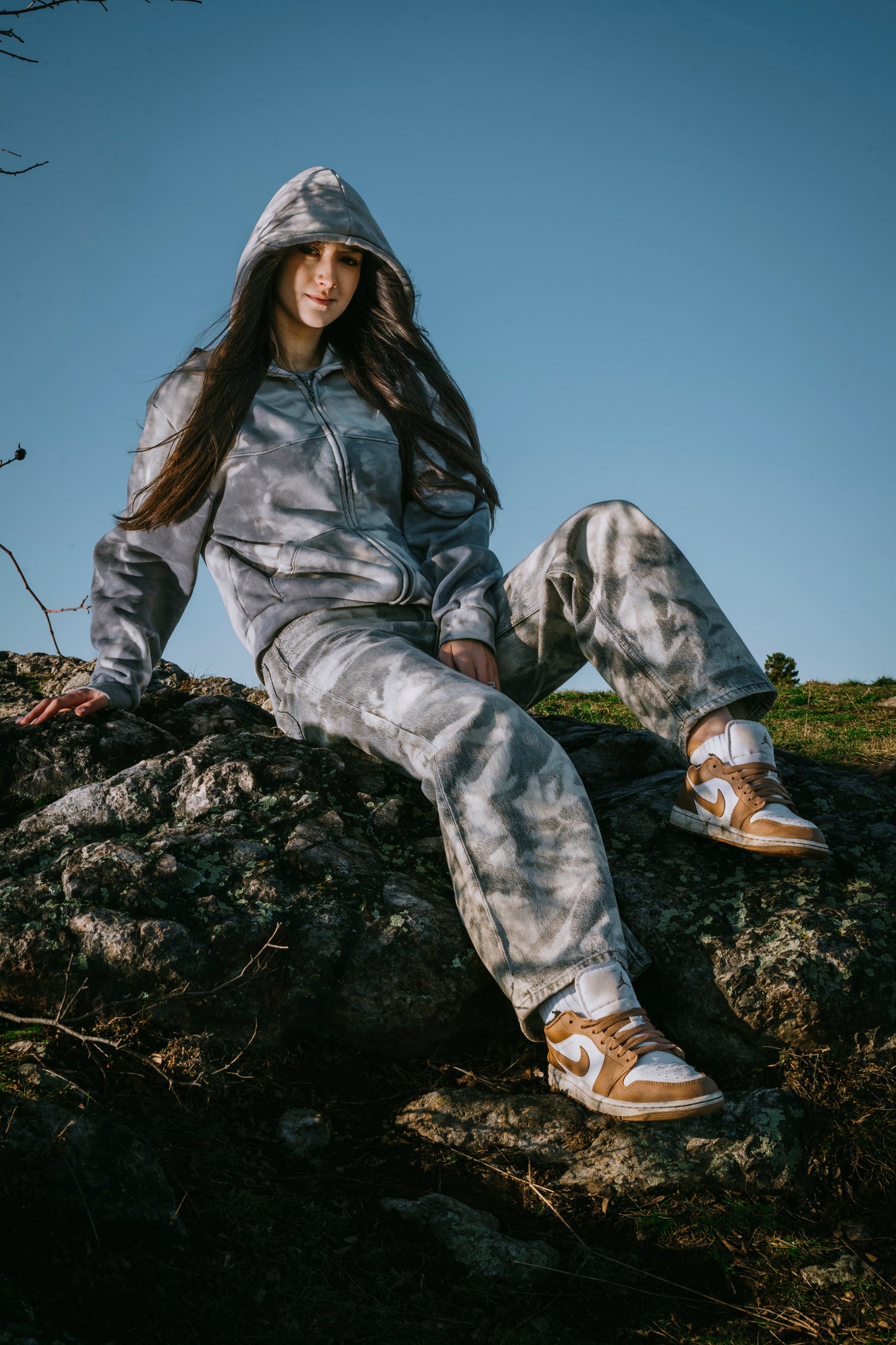 CUSTOM BLEACHED JEANS WMNS