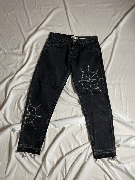 CUSTOM RHINESTONES JEANS